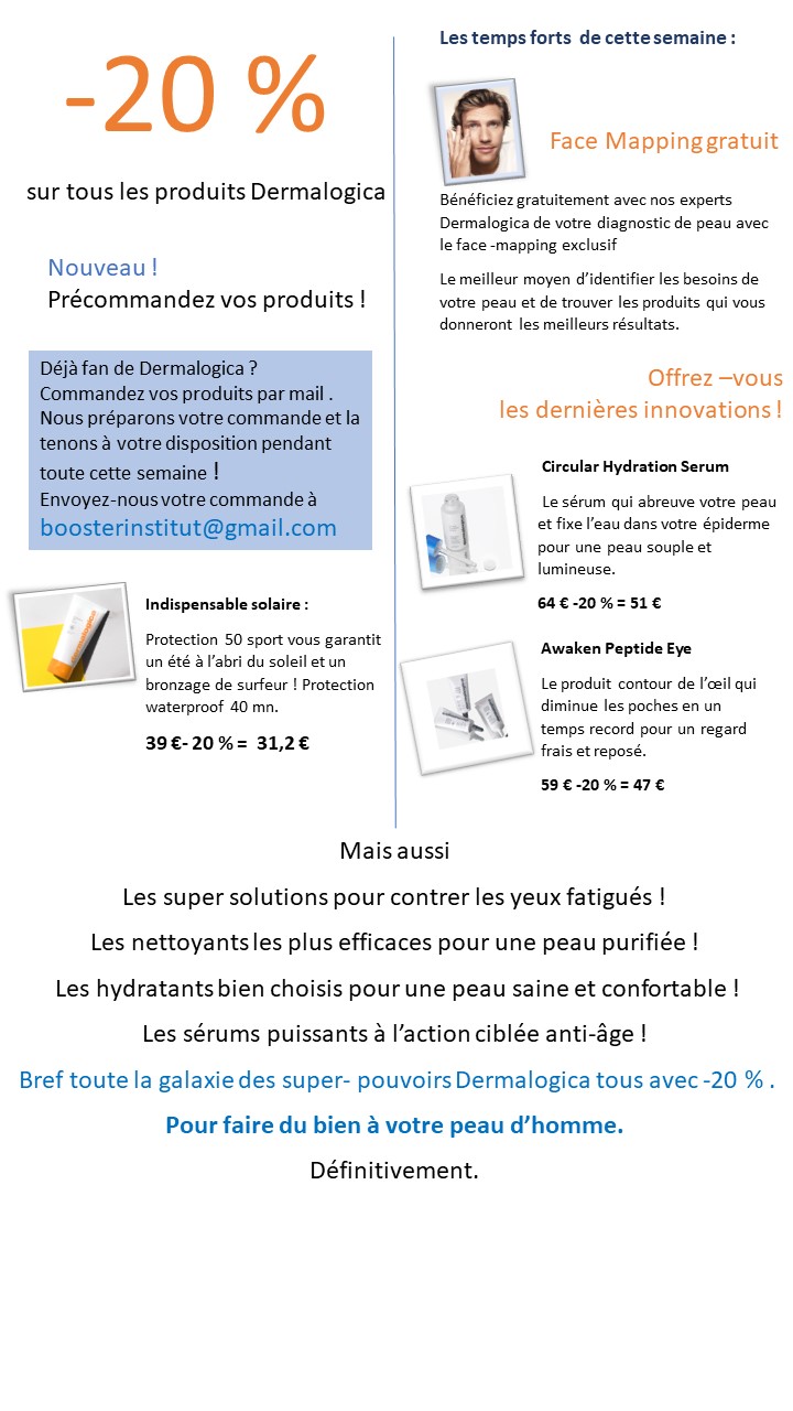 Journées dermalogica Juin 2022