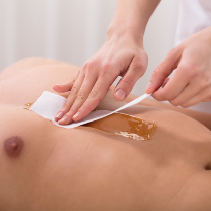 Epilation du corps pour homme